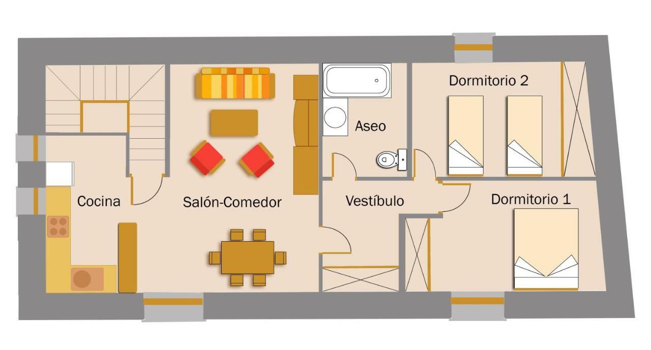 Casa Lo Sastre - Jasa Villa Eksteriør bilde